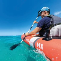 Kayak Hinchable INTEX K2 Excursion Pro, 2 Plazas Vinilo 3 Capas 0,75 Mm, 384x94x46 Cm, Naranja(m-9)