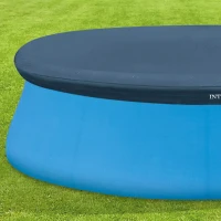 Cobertor Redondo para Piscina Hinchable Easy Set, 244 Cm, Azul(m-7)