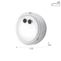 Lámpara LED 5 Colores para Spa INTEX, 12x12x12 Cm, Multicolor(m-4)