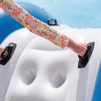 Tobogán Hinchable Acuático INTEX con 2 Pulverizadores, 333x206x117 Cm, Azul(m-3)