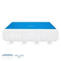 Cobertor Solar INTEX con Agujeros de Drenaje, 400x200 Cm, Azul(m-3)