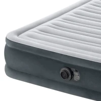 Colchón Hinchable Fiber-Tech Comfort-Plush, 137x191x33 Cm, Gris(m-6)