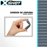 Dardos de Gomaespuma X-Shot Pack 200 Unidades, 16,5x9,5x24,5 Cm, Multicolor(m-5)