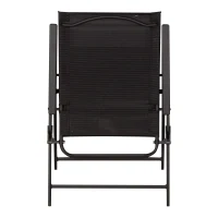 Pack de 4 Sillas Plegables Slim, 47x64x95 Cm, Negro(m-2)