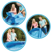 Piscina Hinchable Easy Set INTEX Fácil Montaje, 244x61 Cm, Azul(m-3)