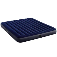Colchón Hinchable Intex King Size Dura-Beam Fiber-Tech, 183x203x25 Cm, Beige(m-1)