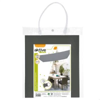 Toldo Vela Rectangular de Poliéster 160 G/m², 200x300x0 Cm, Gris Antracita(m-4)
