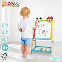 Pizarra Infantil Disney 2 en 1 de Madera, 37,5x65x5 Cm, Multicolor(m-5)