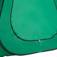 Tienda Cambiador Portátil con Suelo, 150x150x190 Cm, Verde(m-6)