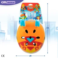 Casco Infantil para Patinete 3D Smash Crash SuperThings, 20,5x24,5x20 Cm, Multicolor(m-7)