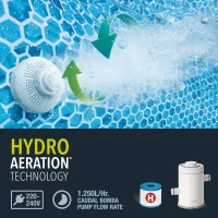 Piscina Hinchable Easy Set con Depuradora 1.250 L/h, 244x61x46 Cm, Azul(m-5)