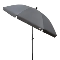 Sombrilla de Jardín Aktive Garden Protección UV30, 240x240x230 Cm, Gris(m-3)