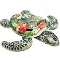 Colchoneta Hinchable Tortuga Fotorrealista, 191x170x38 Cm, Multicolor