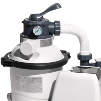 Depuradora de Arena Intex Krystal Clear 5.700 L/h 0,25 Hp, 60x41x32,5 Cm, Gris(m-3)