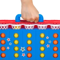 Juego 4 en Línea de Canastas CB Games, 27 Piezas, 36,5x7x24 Cm, Multicolor(m-3)