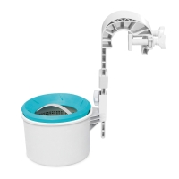 Skimmer Deluxe INTEX con Cesto Extraíble para Depuradoras 3.028 L/h, 34,5x25,5x21,5 Cm, Azul