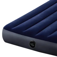 Colchón Hinchable Individual Dura-Beam Classic Downy Fiber-Tech, 99x191x25 Cm, Gris(m-5)