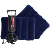 Colchón Hinchable Dura-Beam Standard Classic Downy, 152x203x25 Cm, Azul(m-5)
