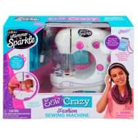 Máquina de Coser Infantil con Luz y Sonido, 36x13x25,5 Cm, Rosa(m-5)