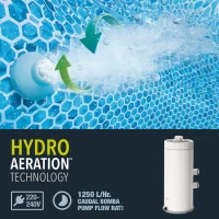 Depuradora de Cartucho INTEX C1000 3.785 L/h, 31,5x31,5x39,5 Cm, Blanco(m-5)