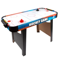 Mesa Air Hockey CB Games con Estructura de Madera, 122x61x75 Cm, Multicolor(m-1)