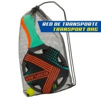 Set 2 Palas de Playa Neopreno y Plástico con Pelota, 21,5x38,5 Cm, Amarillo(m-5)