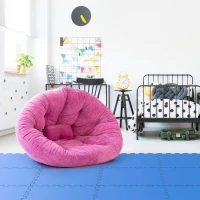 Suelo Protector Goma EVA Puzle 9 Piezas, 146x146x0,4 Cm, Azul(m-4)