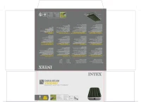 Colchón Hinchable Individual INTEX Dura-Beam Fiber-Tech Downy, 191x76x25 Cm, Azul(m-8)