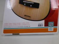 Guitarra de Juguete 6 Cuerdas de Madera Woomax, 26x8x76 Cm, Madera Natural(m-9)