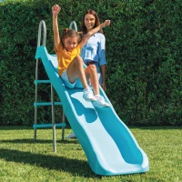 Tobogán Infantil Intex con Estructura de Acero Galvanizado, 84x251x147 Cm, Azul(m-3)