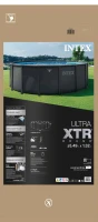 Piscina Desmontable Redonda Ultra XTR con Depuradora 7.900 L/h, 549x549x132 Cm, Azul(m-10)