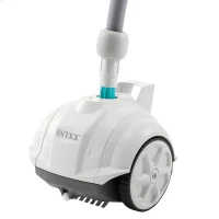 Robot Limpiafondos Automático Intex ZX50 para Piscinas Pequeñas, 39x39x32,5 Cm, Azul(m-1)