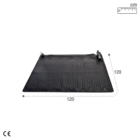 Alfombra Calentadora Solar Intex para Piscina Desmontable, 120x120 Cm, Negro(m-4)