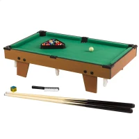 Mesa de Billar de Sobremesa CB Games, 62x36x15 Cm, Marrón(m-1)