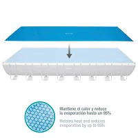 Cobertor Solar INTEX Polietileno 150 Micras, 960x466x0,015 Cm, Azul(m-5)