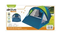 Tienda de Campaña para 3 Personas con Avance, 70x20x16 Cm, Verde(m-11)