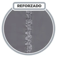 Funda Protectora para Mesa de Jardín Aktive Garden, Poliéster 60 GSM, 240x130x60 Cm, Gris(m-5)