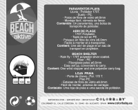Tienda Paravientos Playa Impermeable para 2 Personas, 200x100x90 Cm, Gris(m-6)
