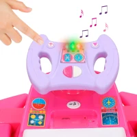 Correpasillos Avión Minnie Interactivo Batería 6V, 69x44,5x41,5 Cm, Rosa(m-3)