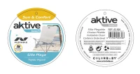 Sillón Plegable Camping Aktive XL, 78x76x90 Cm, Beige(m-8)