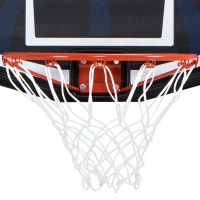 Tablero de Baloncesto Ultrarresistente 112x72 Cm, Negro(m-6)