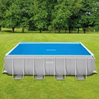 Cobertor Solar INTEX con Agujeros de Drenaje, 400x200 Cm, Azul(m-2)