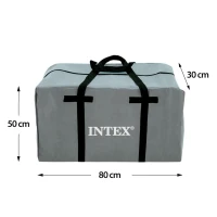 Kayak Hinchable INTEX K2 Excursion Pro, 2 Plazas Vinilo 3 Capas 0,75 Mm, 384x94x46 Cm, Naranja(m-10)