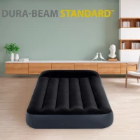 Colchón Hinchable Individual Pillow Rest Classic Dura-Beam Estándar, 99x191x25 Cm, Azul(m-2)