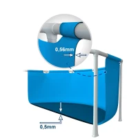 Piscina Desmontable Intex Small Frame Tubular, 220x150x60 Cm, Azul(m-7)