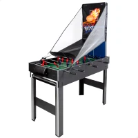 Mesa Multijuegos 21 en 1, 120x110x82 Cm, Multicolor(m-1)