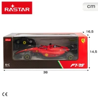 Coche Teledirigido Ferrari Escala 1:18, 38x16,5x14,5 Cm, Rojo(m-7)