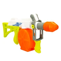 Pistola de Agua Depósito Extraíble 650 Ml Alcance 9 M, 52x7x25,5 Cm, Multicolor(m-6)