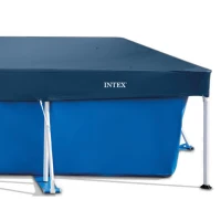 Cobertor Rectangular Intex con Voladizo 20 Cm, 460x226 Cm, Azul Marino(m-7)