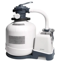 Depuradora de Arena Intex Krystal Clear, 12.000 L/h, 0,75 HP, 70x46,5x57 Cm, Azul(m-1)